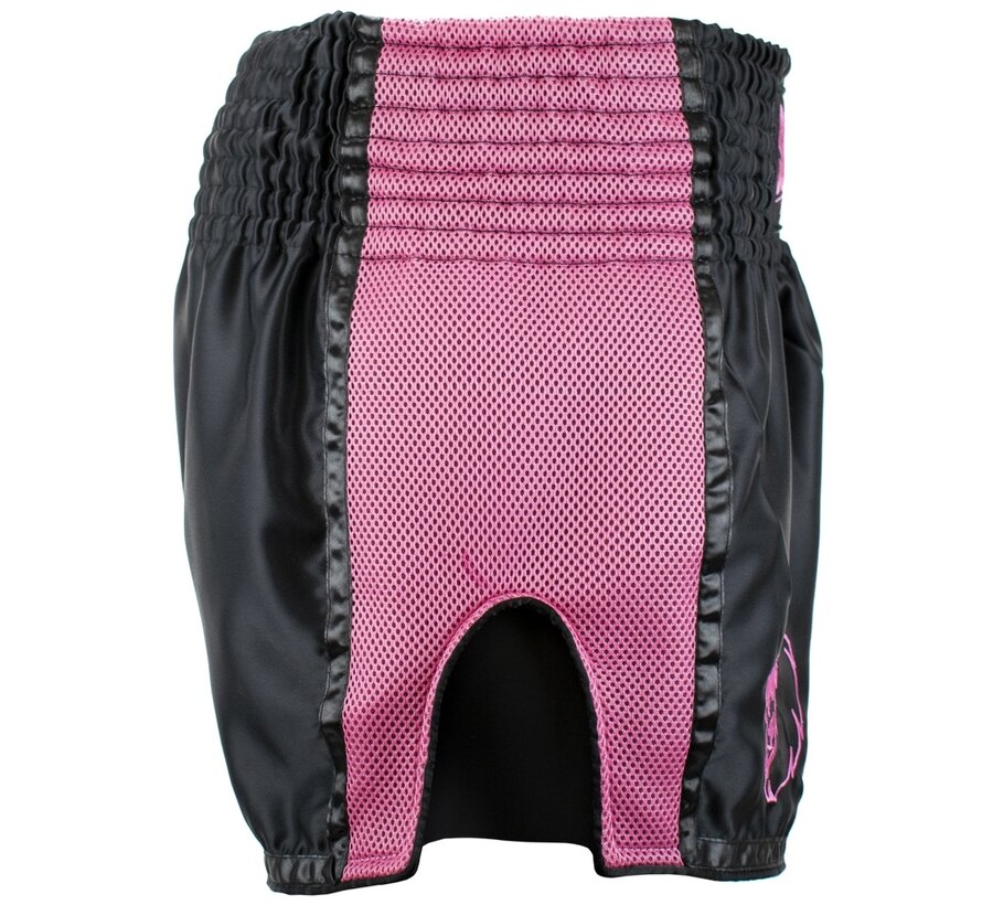 Super Pro Combat Gear Thai En Kickboksshort, Roze,Zwart