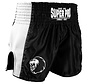 Super Pro Combat Gear Thai En Kickboksshort, Zwart,Wit