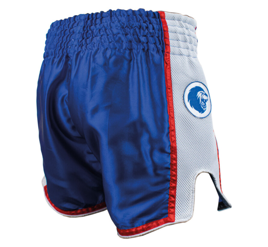 Super Pro Combat Gear Thai Short, Rood,Blauw,Wit
