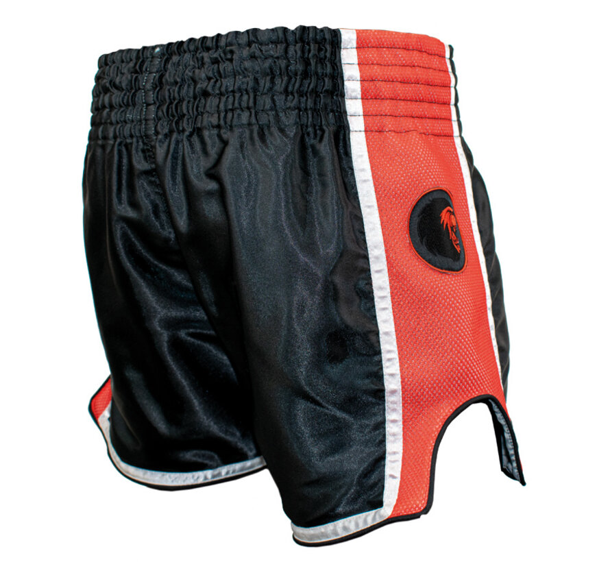 Super Pro Combat Gear Thai Short, Rood,Zwart,Wit