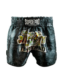 Super Pro Combat Gear Super Pro Combat Gear Thaishort Pattaya Made In, Zwart,Geel