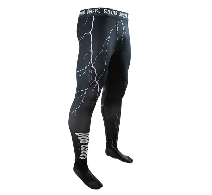 Super Pro Combat Gear Tight, Grijs,Zwart