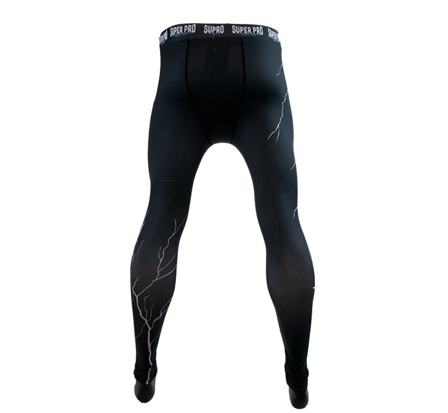 Super Pro Combat Gear Tight, Grijs,Zwart