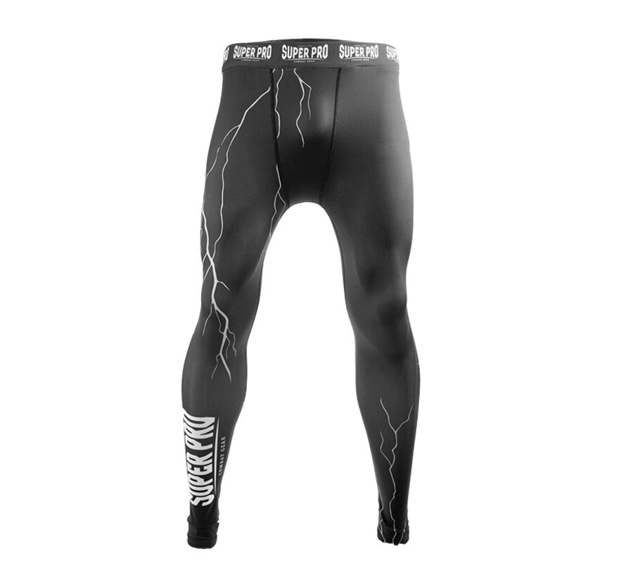 Super Pro Combat Gear Tight, Grijs,Zwart