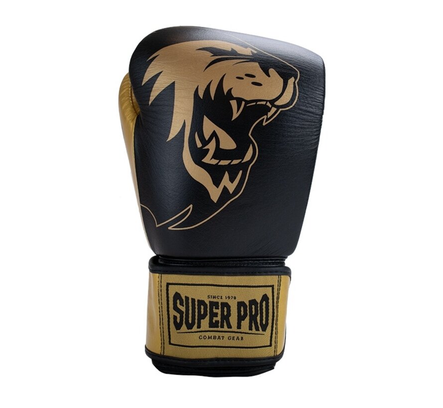 Super Pro Combat Gear Undisputed Bokszakhandschoenen, Goud,Zwart