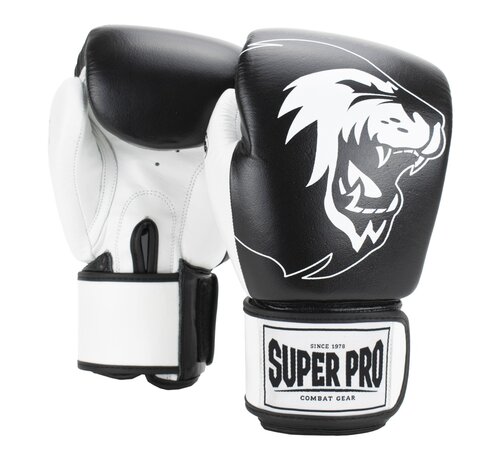 Super Pro Combat Gear Super Pro Combat Gear Undisputed Bokszakhandschoenen, Zwart,Wit