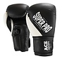 Super Pro Combat Gear Ace (kick)bokshandschoenen, Zwart,Wit