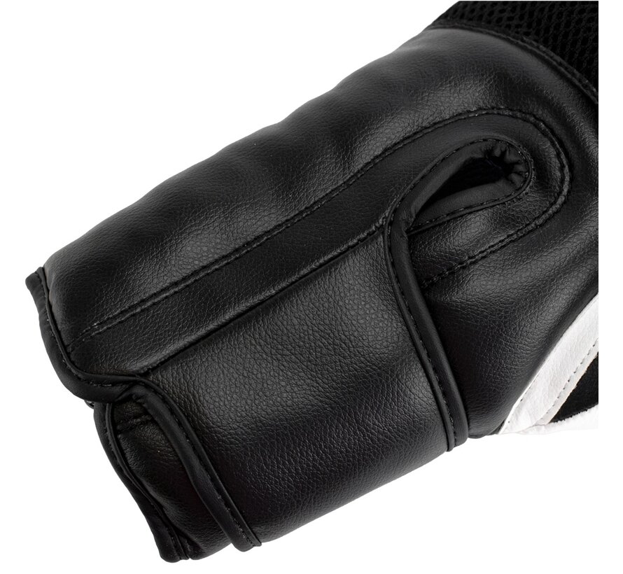 Super Pro Combat Gear Ace (kick)bokshandschoenen, Zwart,Wit