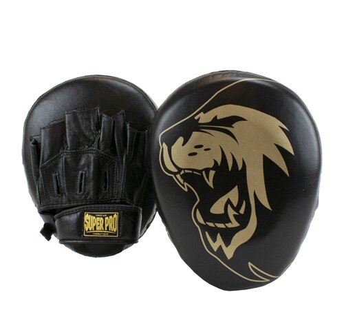 Super Pro Combat Gear Super Pro Combat Gear Air Focus Pads Zwart/Goud 25x10x20