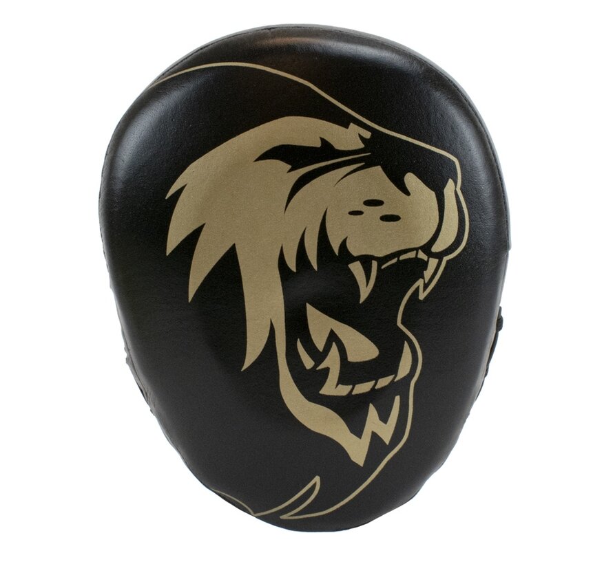 Super Pro Combat Gear Air Focus Pads Zwart/Goud 25x10x20