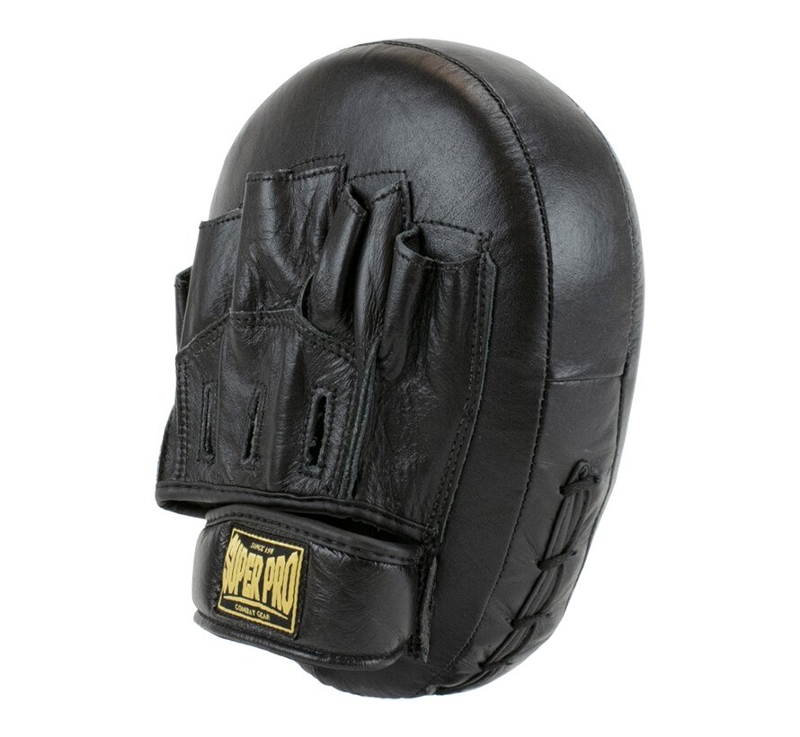 Super Pro Combat Gear Air Focus Pads Zwart/Goud 25x10x20