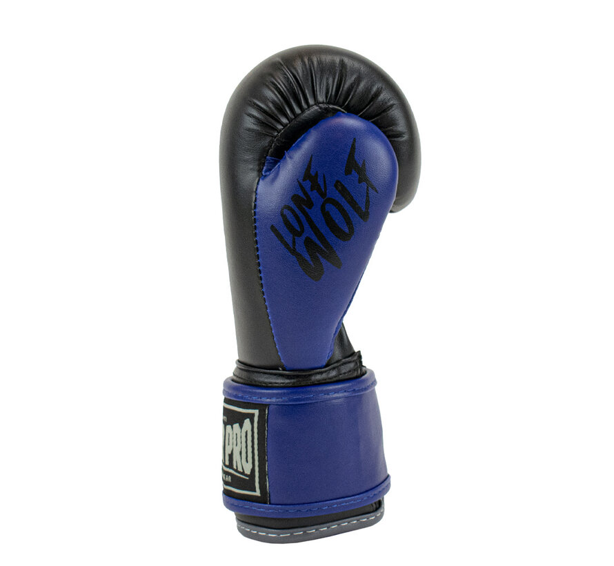 Super Pro Combat Gear Bokshandschoenen Kids, Blauw,Grijs,Zwart