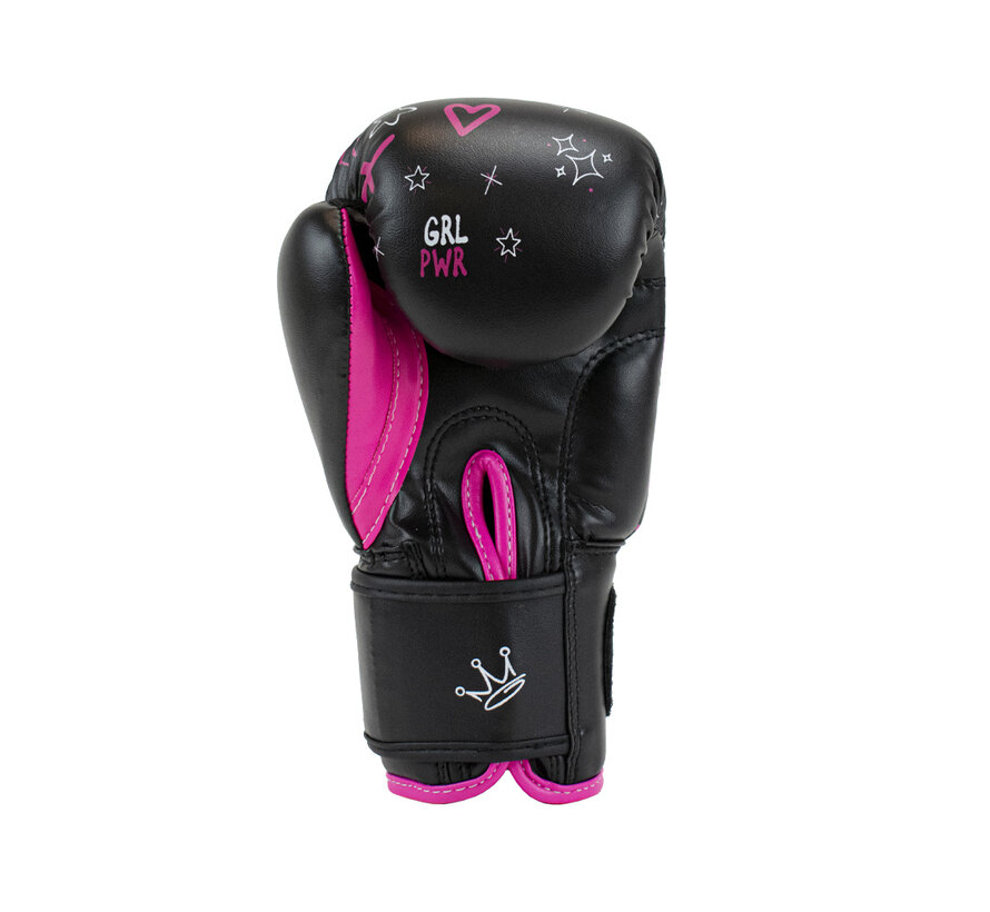 Super Pro Combat Gear Bokshandschoenen Kids, Roze,Zwart,Wit