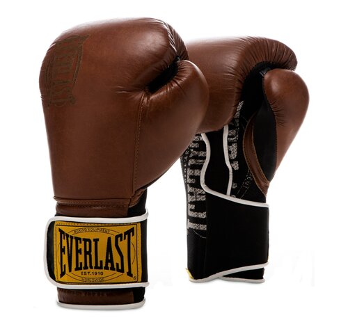 Everlast Everlast 1910 Classic Training Glove, Brown 12-OZ