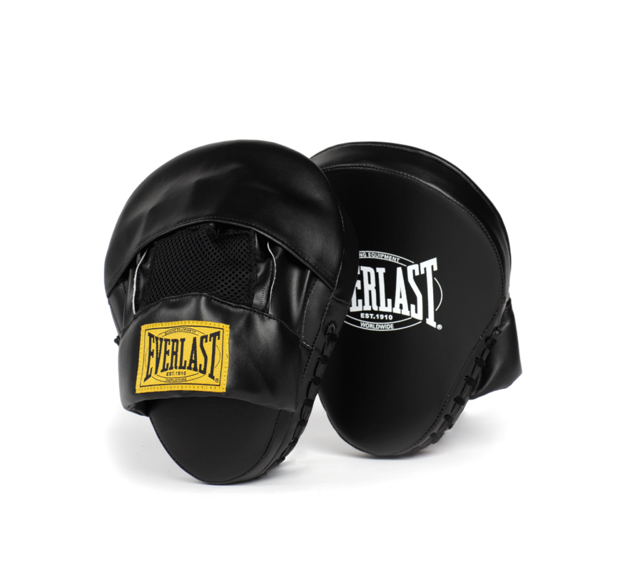 Everlast 1910 Focus Mitts, Black, O/S