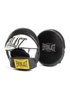 Everlast Everlast 1910 Focus Mitts, Black/White, One Size