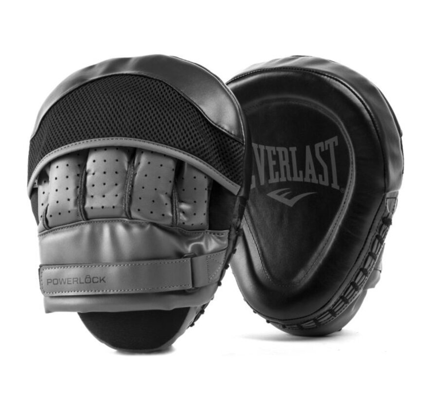 Everlast Powerlock R Focus Mitt, Black,