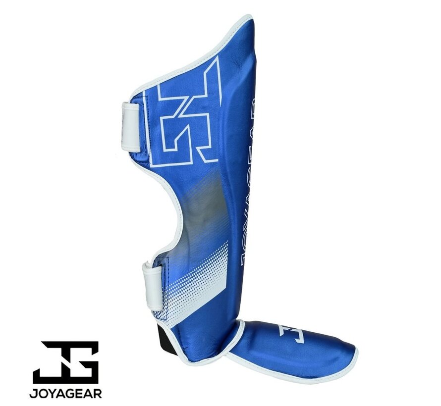 De Joyagear  Evolution  scheenbeschermers - Blauw-Wit