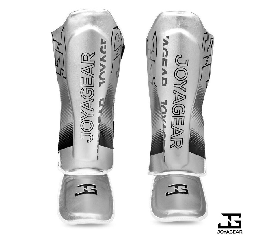 De Joyagear  Evolution  scheenbeschermers - Silver-Wit
