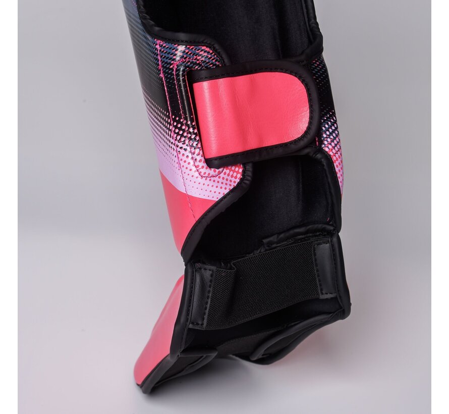 De Joyagear  Evolution Pro  scheenbeschermers - Roze-Wit