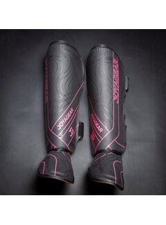 Joya Joya ESSENTIAL  Kickboks scheenbeschermer- Zwart-Roze
