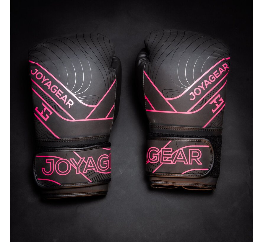 Joya ESSENTIAL Kickbokshandschoenen - Zwart/Roze