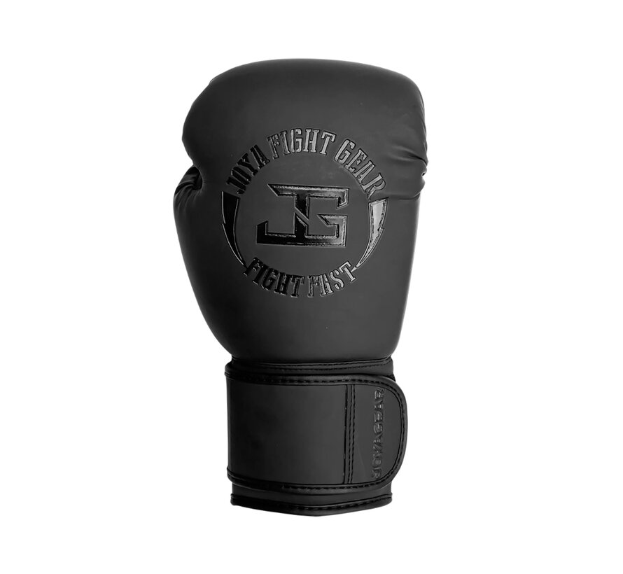 Joya FF Metal Pro Kickbokshandschoenen - Volledig Zwart