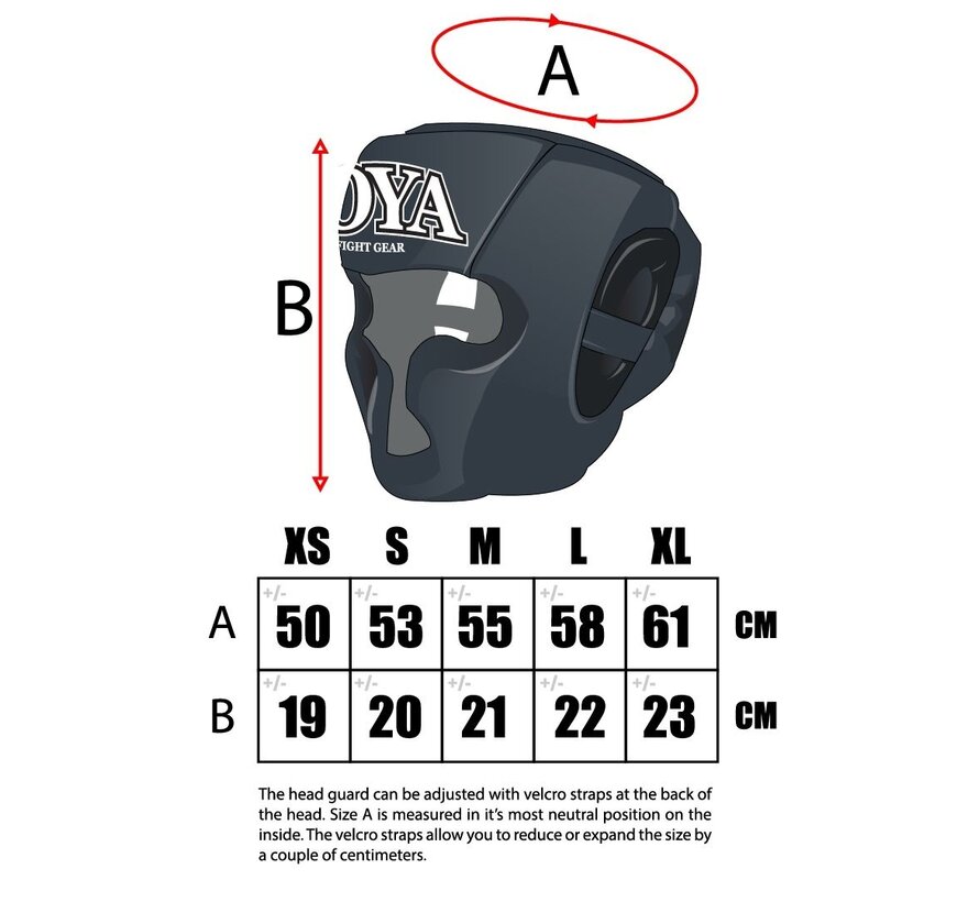 Joya Hoofdbeschermer Junior Zwart