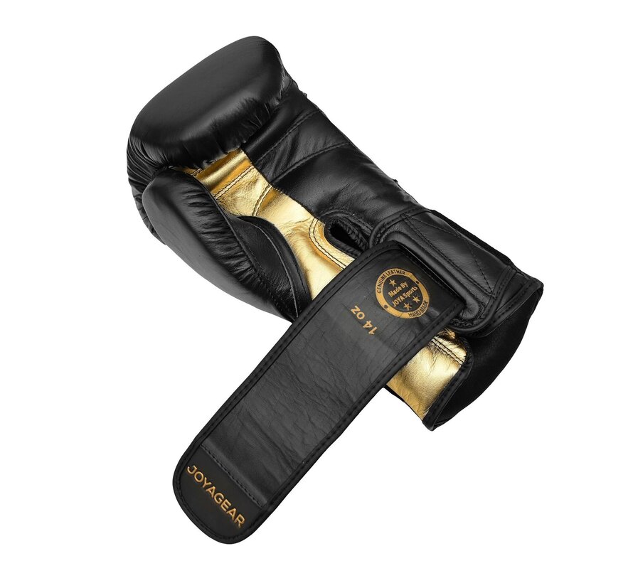 Joya kickbokshandschoen 'Gold FALCON' - Leer