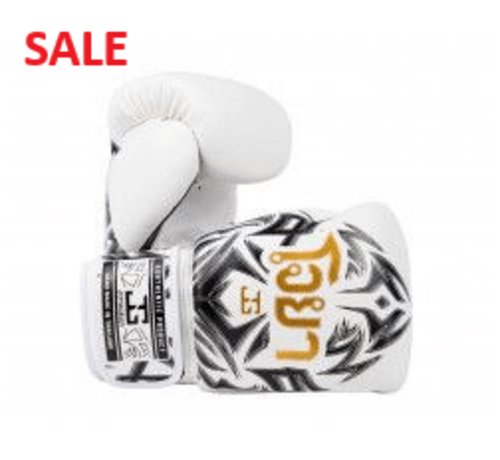 Joya JOYA NAK MUAY BOKSHANDSCHOENEN WIT/ZWART