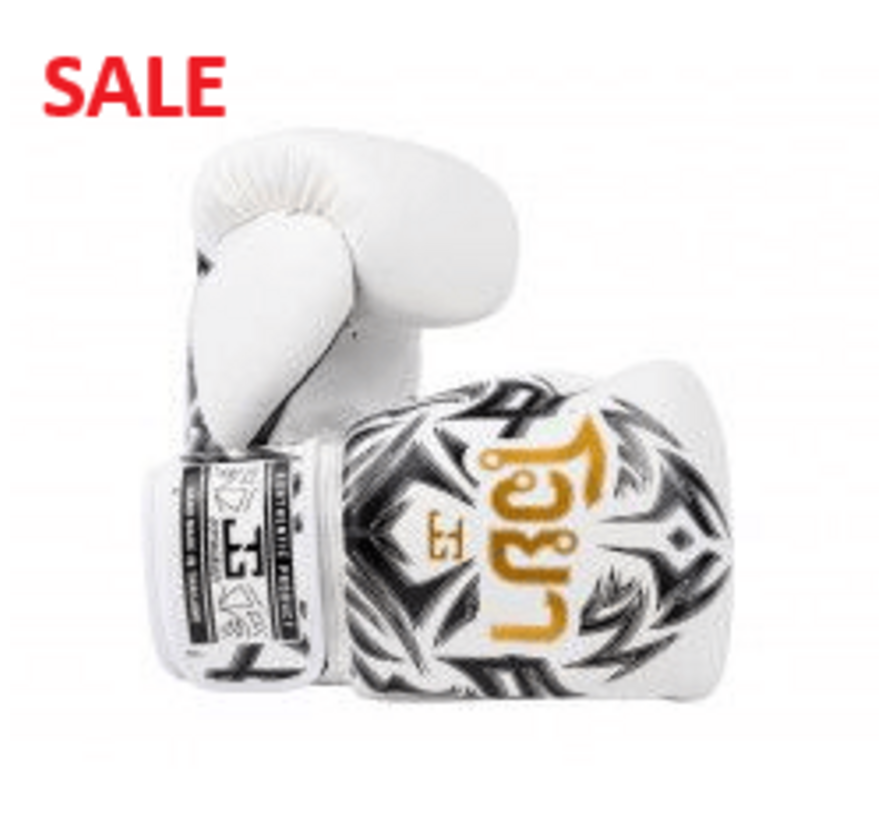JOYA NAK MUAY BOKSHANDSCHOENEN WIT/ZWART