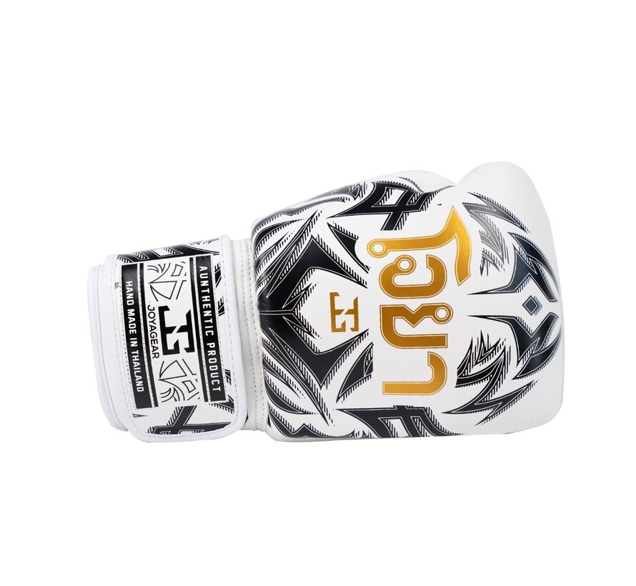 JOYA NAK MUAY BOKSHANDSCHOENEN WIT/ZWART