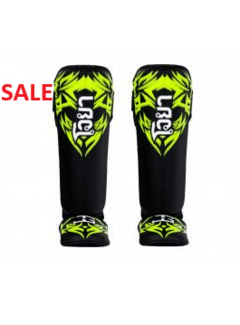 Joya JOYA NAK MUAY SCHEENBESCHERMERS ZWART/LIMOENGROEN