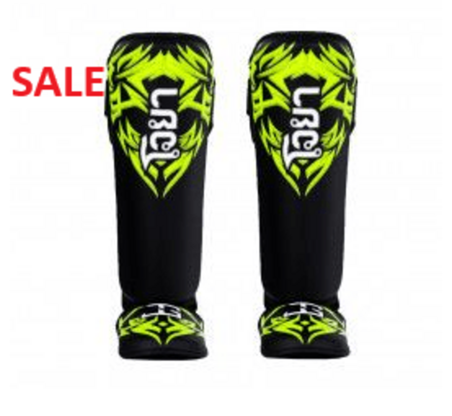 JOYA NAK MUAY SCHEENBESCHERMERS ZWART/LIMOENGROEN