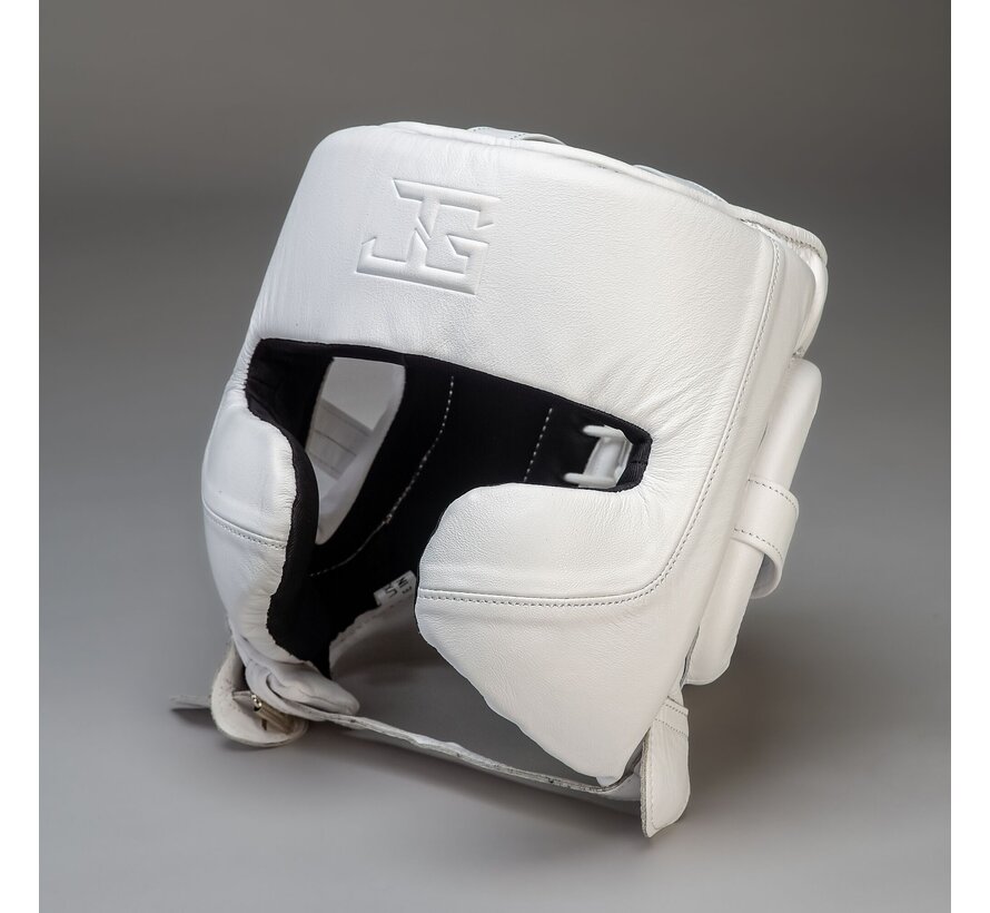 Joyagear Elite Performance Hoofdbeschermer 2.0 Leer Wit