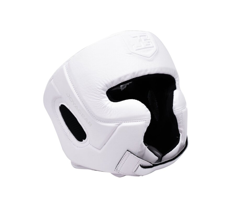 Joyagear Elite Performance Hoofdbeschermer Leer Wit