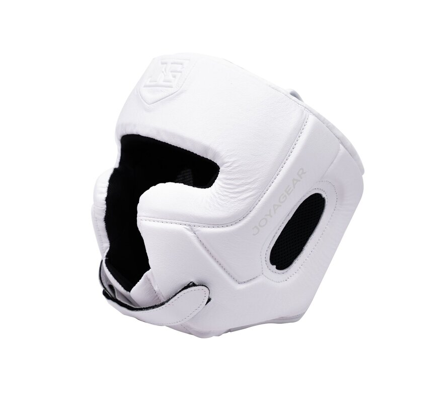 Joyagear Elite Performance Hoofdbeschermer Leer Wit