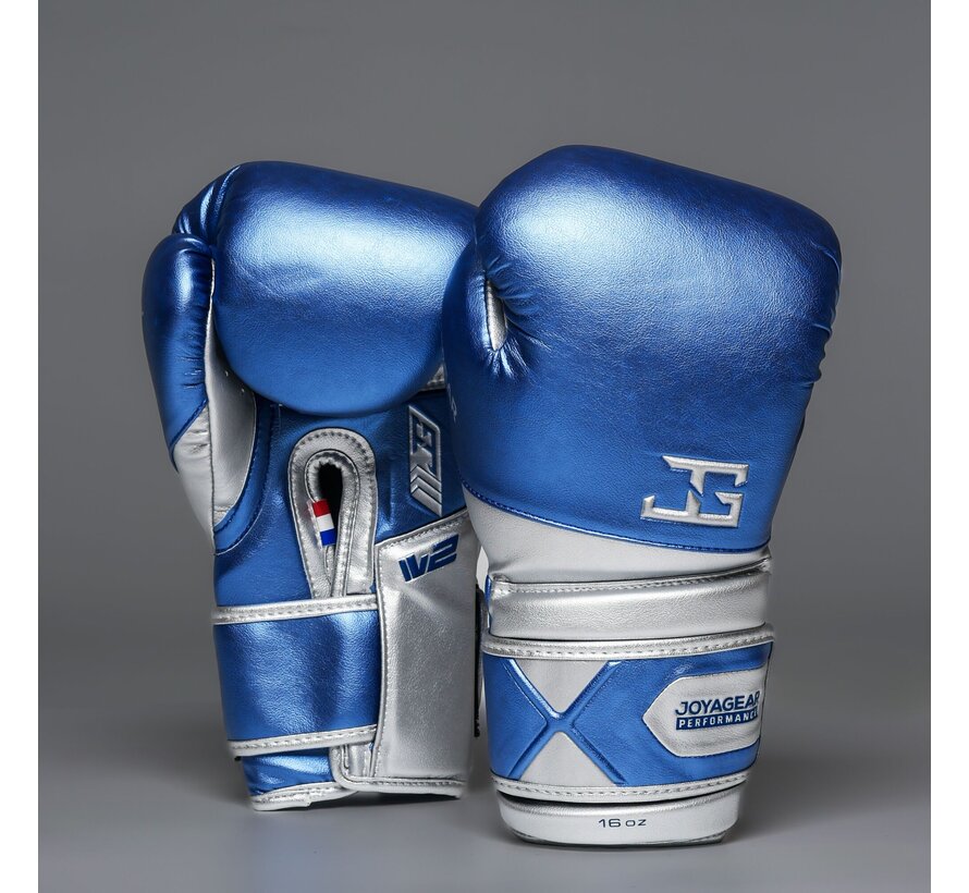 Joyagear Performance bokshandschoenen Blauw/Zilver