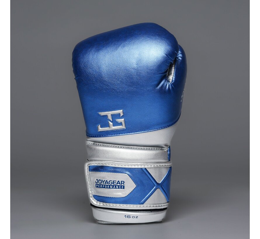 Joyagear Performance bokshandschoenen Blauw/Zilver