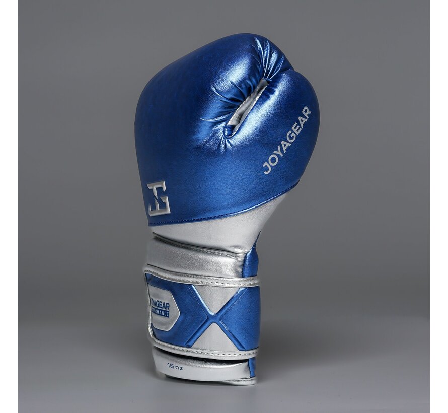 Joyagear Performance bokshandschoenen Blauw/Zilver