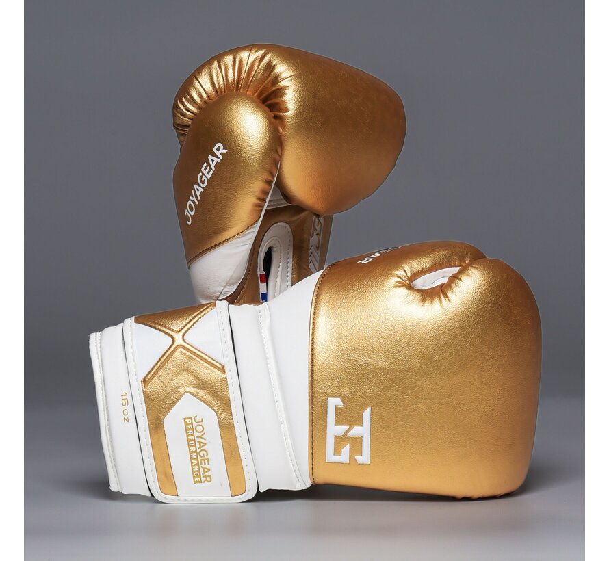 Joyagear Performance bokshandschoenen Goud/Wit