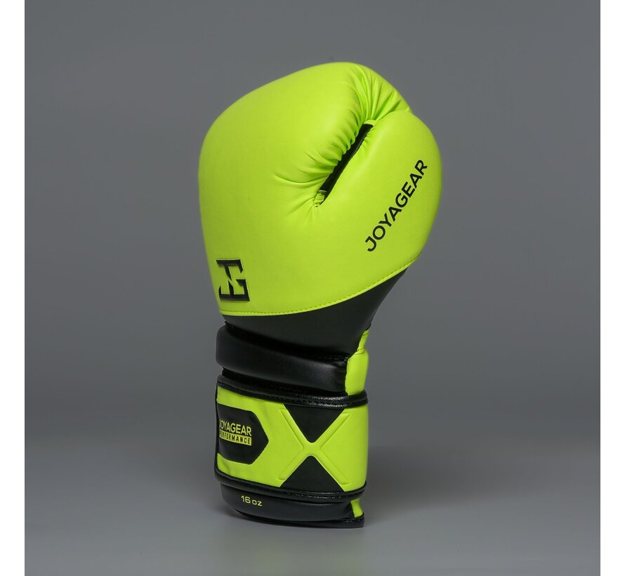 Joyagear Performance Bokshandschoenen Limoengroen/Zwart