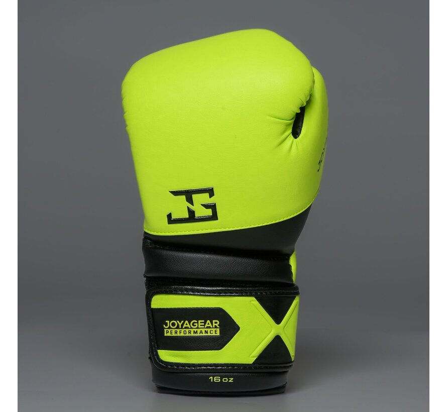 Joyagear Performance Bokshandschoenen Limoengroen/Zwart