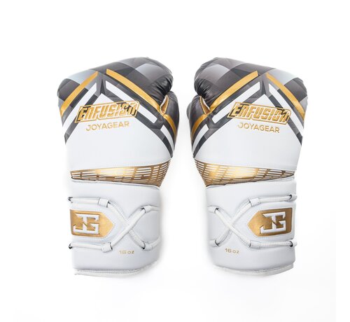 Joya Joyagear Performance Enfusion Veter Bokshandschoenen Wit/Goud