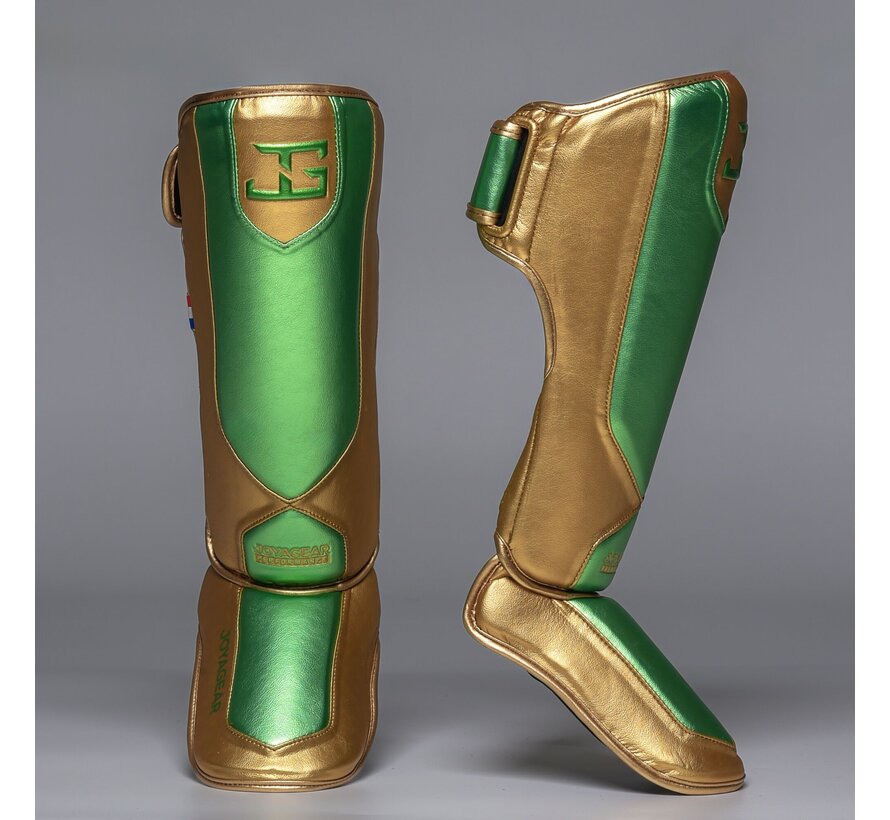 Joyagear Performance Scheenbeschermer Groen/Goud