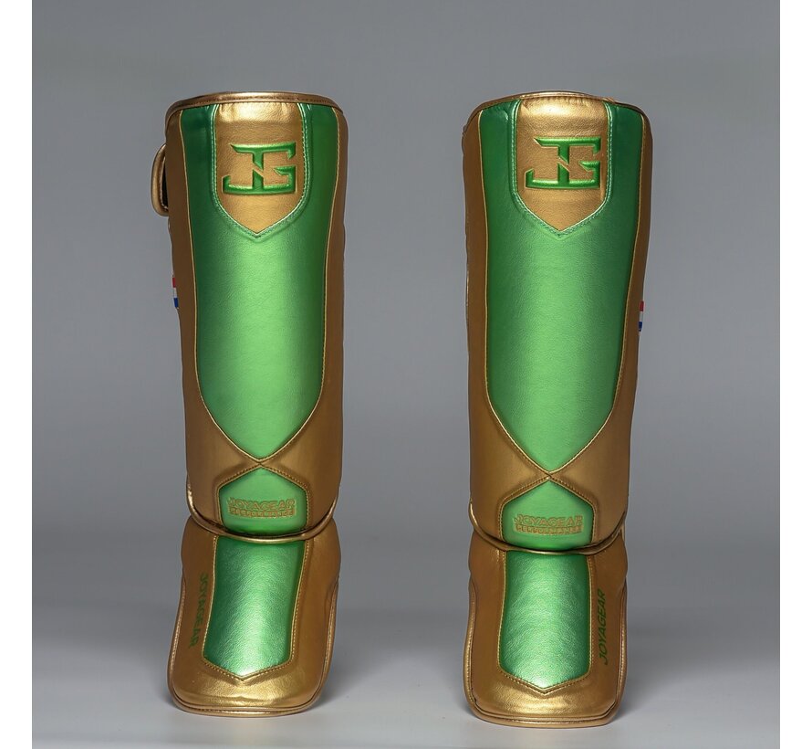 Joyagear Performance Scheenbeschermer Groen/Goud