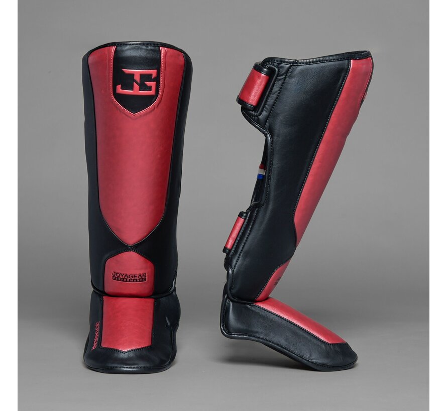 Joyagear Performance Scheenbeschermer Rood/Zwart