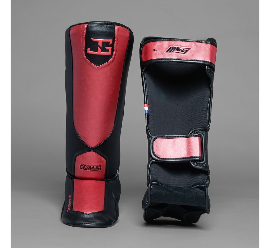 Joyagear Performance Scheenbeschermer Rood/Zwart