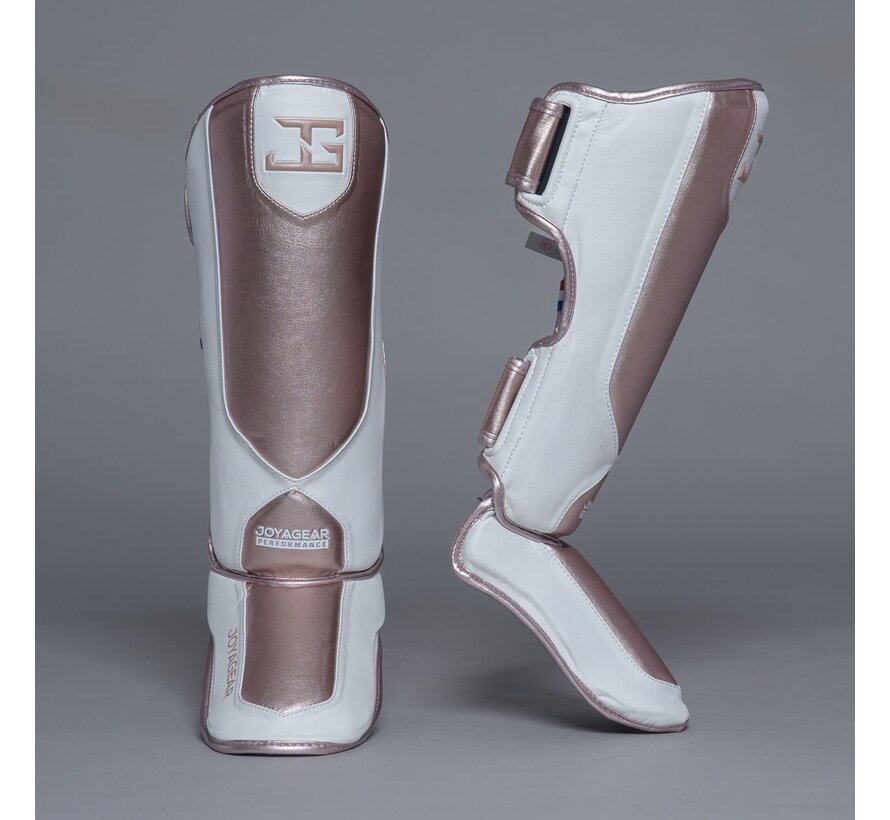 Joyagear Performance Scheenbeschermer Rosegoud/Wit