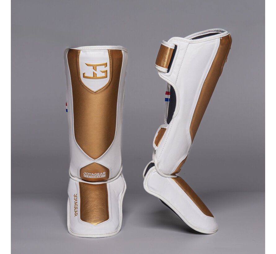 Joyagear Performance Scheenbeschermer Wit/Goud